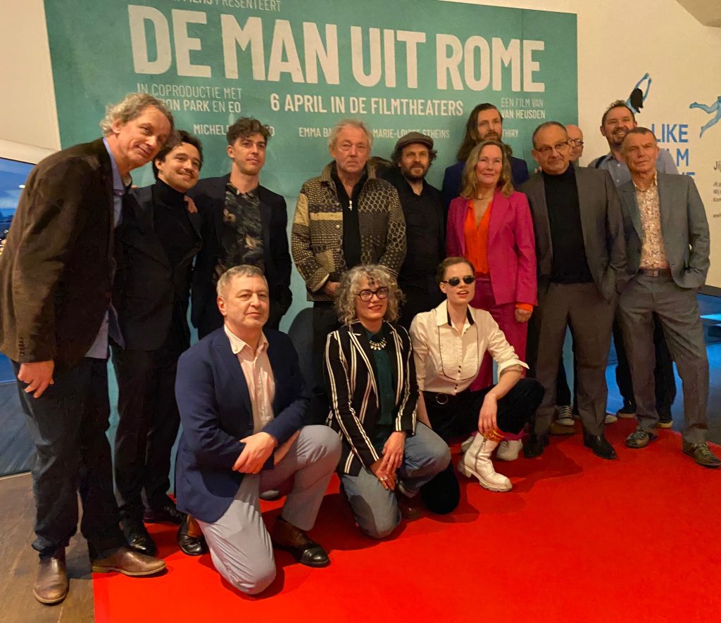 Photo Call Cast & Crew @ Dutch Cinema Premiere of THE MAN FROM ROME 